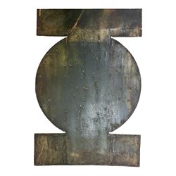 Magnet Ales enamel advertising sign, H117cm, W76cm