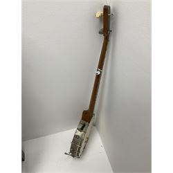 Windsor Popular Model five-string banjo, impressed mark and maker's label L88cm