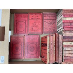 Large collection of Ward Lock & Co's illustrated guidebooks, late victorian to mid 20th century together with a number of 'the little guides' etc, two boxes