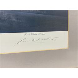 Collection of aviation prints, including Frank Wooton: Operation Desert Storm, signed in pencil; John Diamond: Tens, signed in pencil; Gerald Coulson: Lancaster Bomber; and Barrie AF Clark: Spitfire (4)