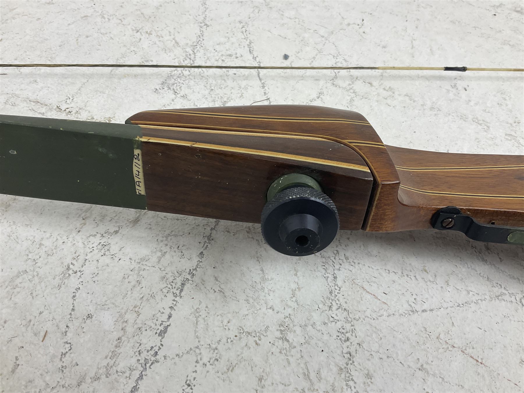 Border Archery Mellerstain Gordon Scotland Mirage 68AMO take-down recurve bow 36lb at 28