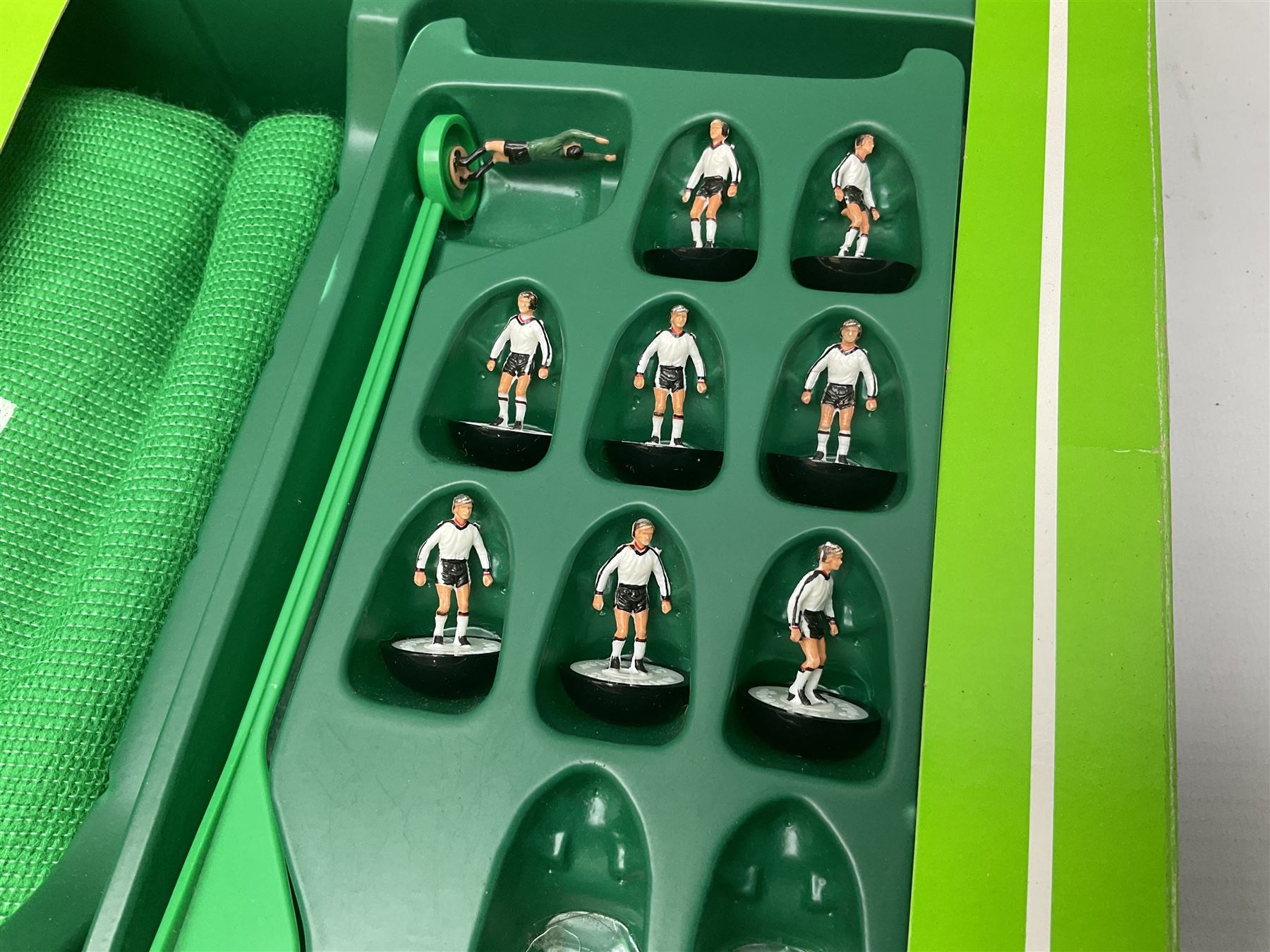 Three Bayko Building Sets comprising No.1 with Nos.2x & 3x Converting Sets; together with Subbuteo Table Football game containing two teams; all boxed (4)