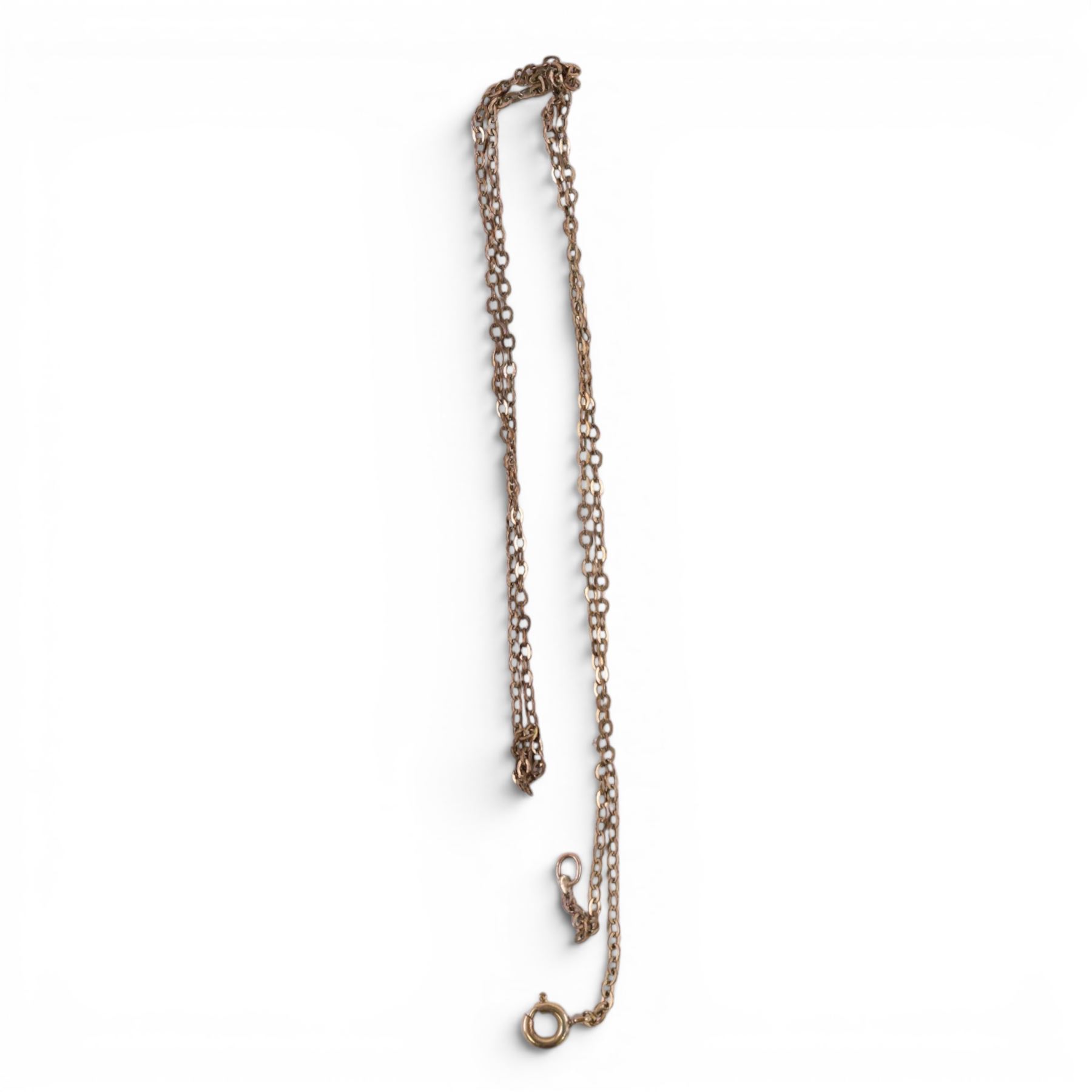 18ct gold stone set ring, together with 9ct gold jewellery, including stone set brooch, single hoop earring, signet ring and heart pendant, silver pendant and gilt chain