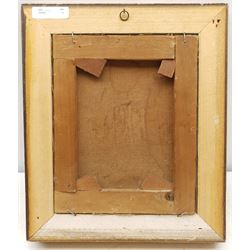 After Carlo Dolci (Italian 1616-1686): 'Mater Dolorosa' (Our Lady of Sorrows/Madonna), oil on canvas unsigned 26cm x 20cm