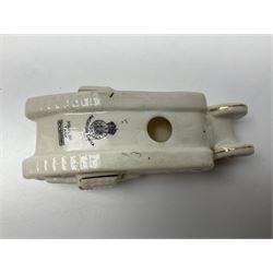 Ten WW1 crested china military models of tanks and field guns; various makers including Goss, Grafton China, Arcadian China, Savoy China etc; various crests including Portsmouth, Brighton, Pendleton, Paignton, Cowes, Flamborough etc (10)