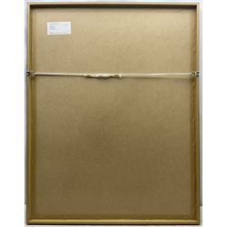 Esther Peretz-Arad (Israeli 1921-2005): Self Portrait, monochrome watercolour unsigned 75cm x 55cm 
Provenance: with the Goldmark Gallery, Uppingham, label verso; from the Peretz-Arad estate