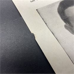 Great Train Robbery; Metropolitan Police printed poster, 'The Assistance of the public is sought to trace the whereabouts of the after described persons .....', printed by Wavell Press Ltd, 1963
Provenance by vendor repute: The poster was given to the vendor in 1985 by a colleague who was previously a detective sergeant of the Metropolitan Police, who had as a junior officer and worked on the case  of the Great Train Robbery. The hand written dates they were written on the poster when they were arrested   