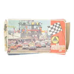 Technofix Rallye no. 328 autobahn set, with four racing cars, boxed