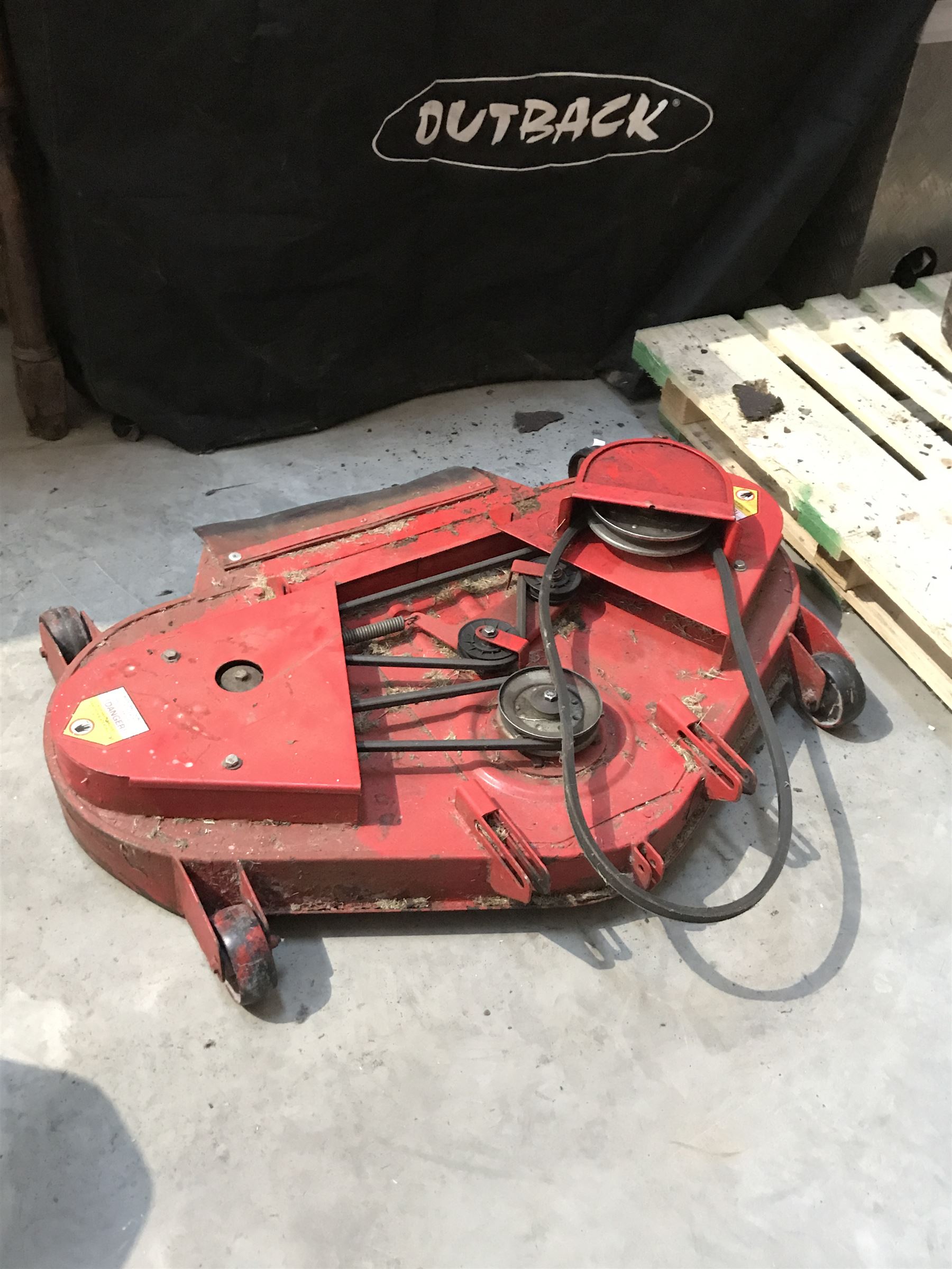 Westwood T1800 sit on mower with grass collector and other ancillaries 