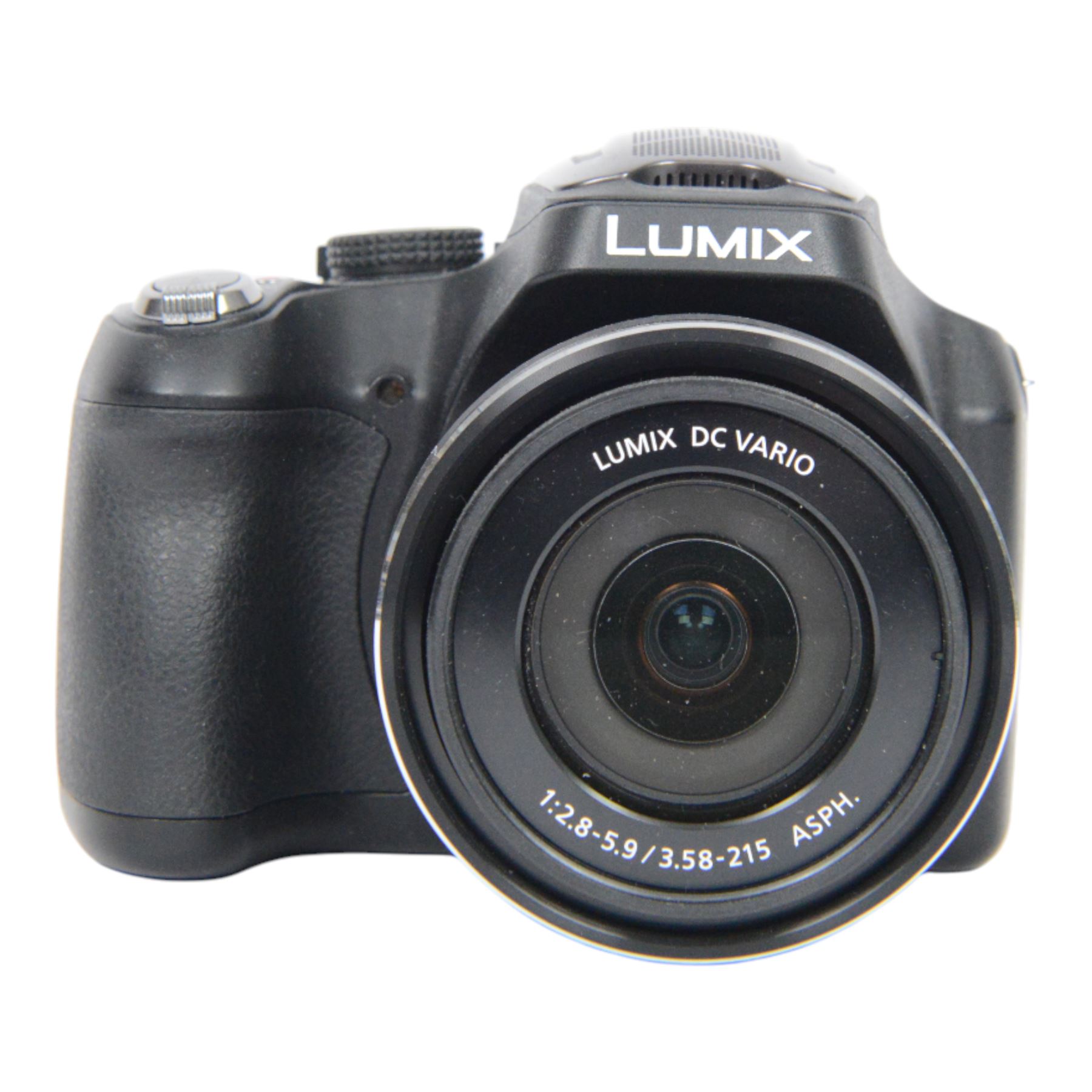 Panasonic Lumix DMC-FZ72 bridge camera, with Lumix DC Vario 1:2.8-5.9/3.58-215 