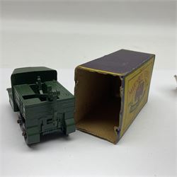 Moko Lesney - four Models of Yesteryear die-cast models comprising two 1925 Allchin Traction Engine no.1, Sentinel Steam Wagon no.4 and Fowler Showman’s Engine, all boxed; with two Matchbox 1-75 series models, Scammell Breakdown Truck no.64 and Austin MK 2 Radio Truck, both boxed (6)