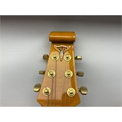 Burns Club Series Marquee electric guitar in fiesta red with maple fretboard; serial no.2002491 L100cm; in hard case with GuitarKes service and set-up certificate dated January 2022