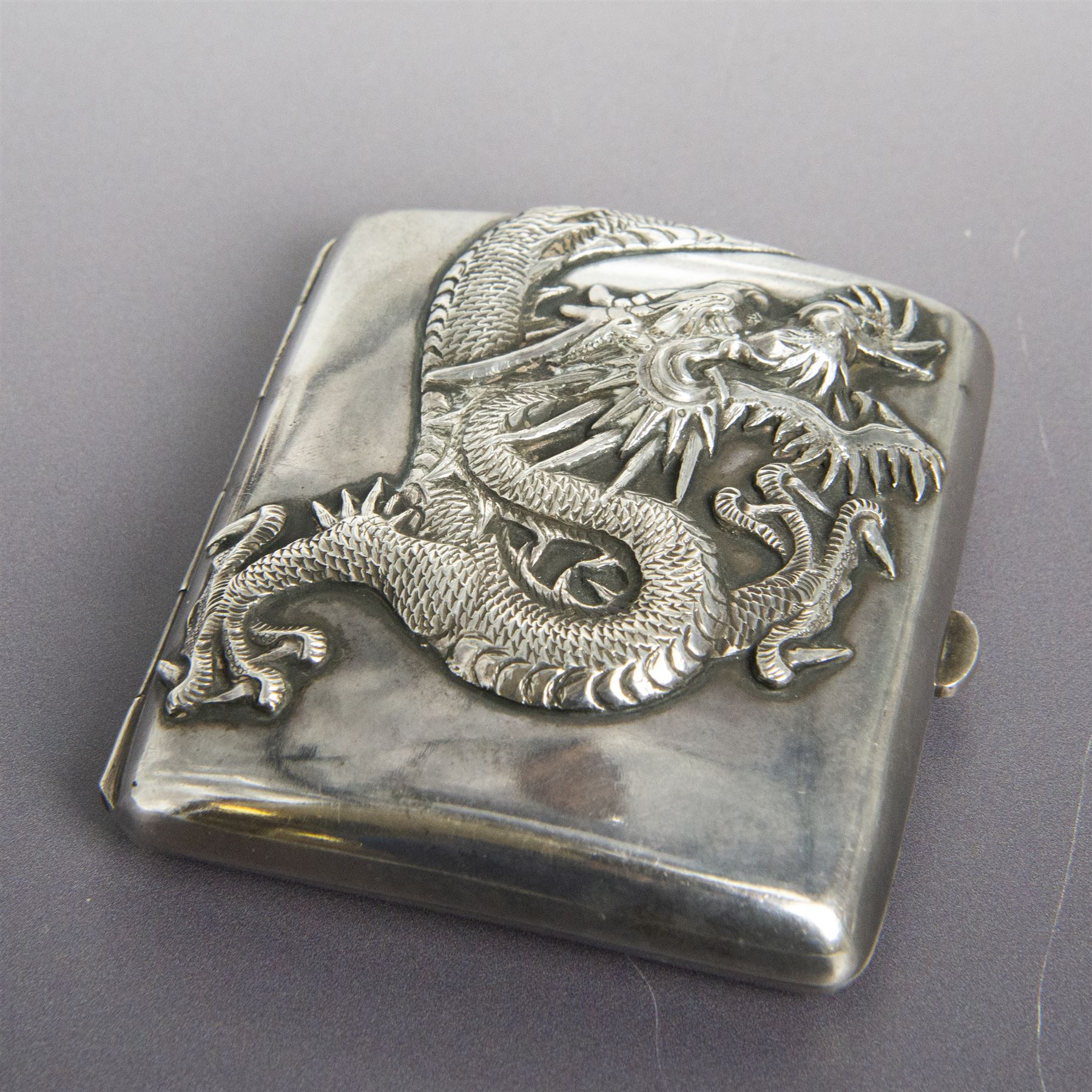 Early 20th century Chinese export silver cigarette case | Silver