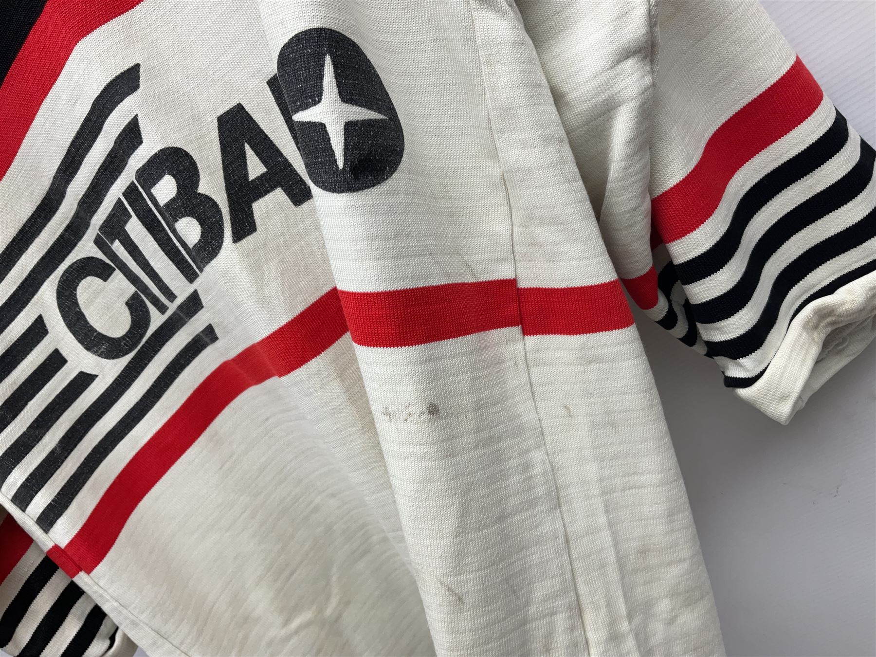 Three Australian Rugby League shirts, to include NRL West Tigers shirt, NSW RL North Sydney Bears shirt and an Australian International rugby shirt, with applied W.Simpson name to front