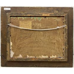 William J Mann (Scarborough early 20th century): 'A Fair Breeze' - Scarborough Yawl and Coble at Sea, oil on panel signed, titled and inscribed 'Newby' verso 33cm x 44cm 
Notes: Mann was a member of the Fylingdales Group of Artists and lived in Newby, Scarborough.