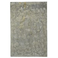 The Three Graces, cast plaster panel, H88cm, W58cm