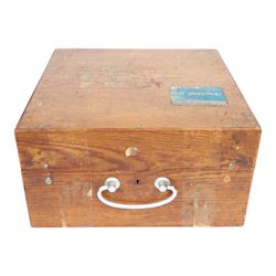 WWII Nazi German Kriegsmarine sextant by C. Plath, Hamburg, marked with impressed manufacturer’s logo, name and location, index arm stamped with Nazi eagle and swastika over Runic M, 2302, in original transit case with examine certificate by Deutsche Seewarte to the lid