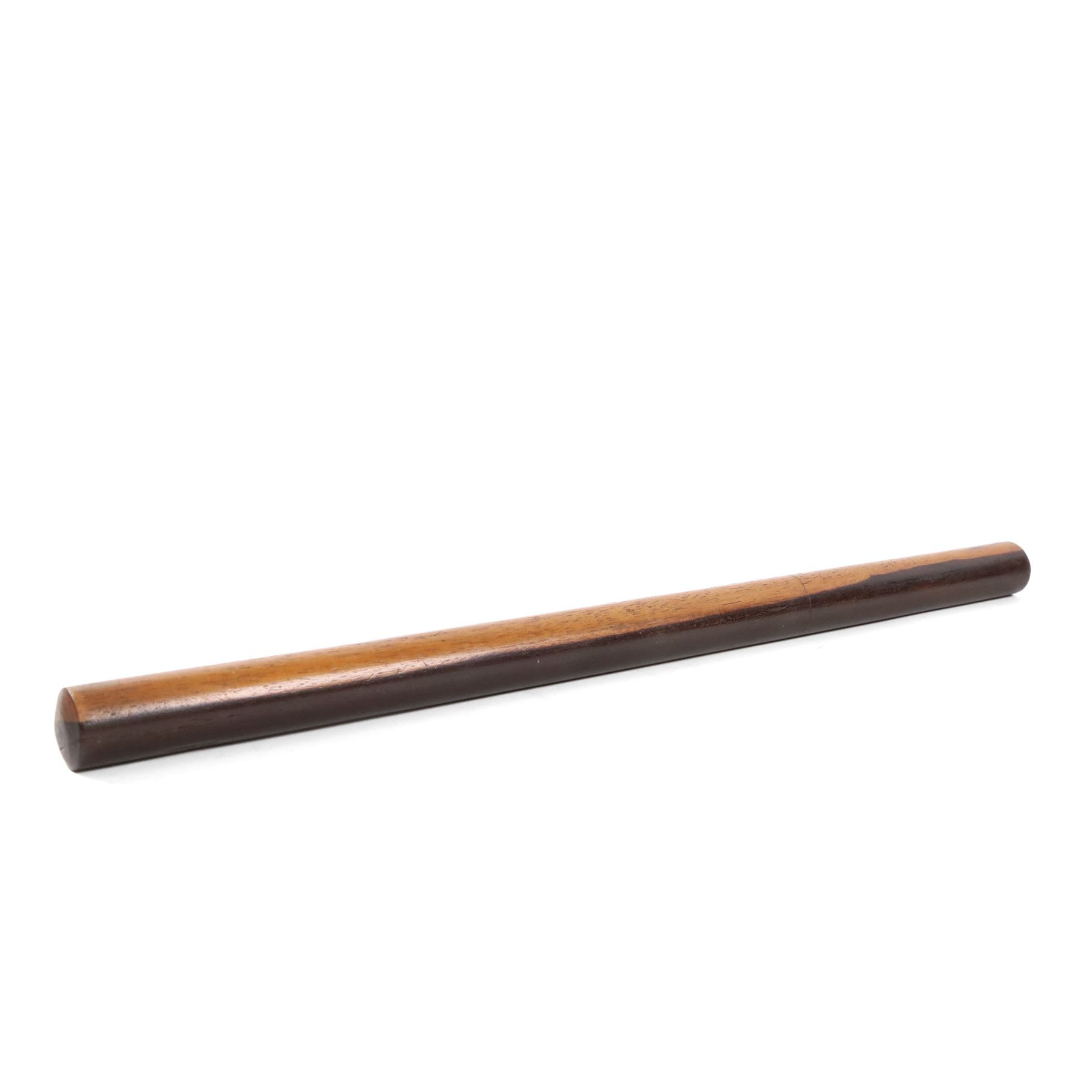 Rosewood writing slope, with brass inlaid decoration, the lid opening to reveal a purple writing slope, H17cm, L51cm