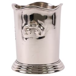 Twin handled reproduction White Star Line wine cooler, H24cm