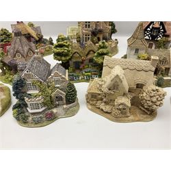Ten Lilliput Lane models, to include Firemans Watch, The Rest House and Green Gables, Titmouse Cottage etc, all with deeds and original boxes (10)