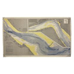 Two late 20th century charts of the River Humber entitled 'River Humber and the River Ouse and Trent' 1993 and 'River Humber Spurn to Barton Haven' (rolled)