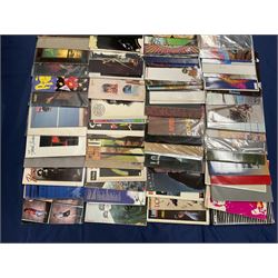 Quantity of vinyl records including Rag 'n' Bone Man 'Human', Richie Blackmore's 'Rainbow', Lighthouse 'Thoughts of movin' on', Rush 'All The World's A Stage', Rose Tattoo 'Assault & Battery', Little Feat 'Dixie Chicken', 'Shake Me Up', 'Time Loves A Hero', 'The Last Record Album' and other music, approximately 100, in one box