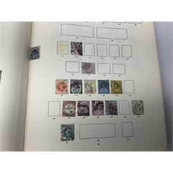 Stamps including St Helena, Fiji, Southern Rhodesia, Malaya, Bermuda, Queen Victoria and later Ceylon, various Universal Postal Union 1949 etc, housed in six albums/folders