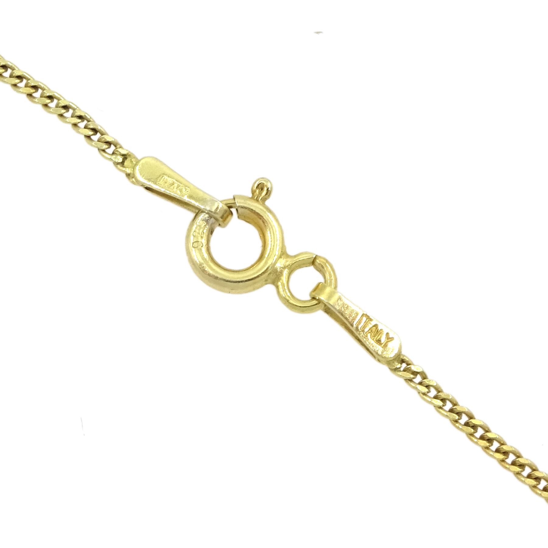 18ct gold round brilliant cut fancy light brown diamond pendant, stamped 750, on silver-gilt chain necklace, diamond 1.00 carat, with World Gemological Institute report