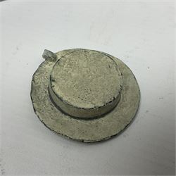 Rachel Talbot (British 1980-), Water Meadow Merriment, limited edition bronze sculpture, modelled as a hare in boating attire, upon a polished marble base, H37cm