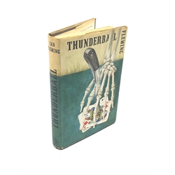  Fleming Ian: Thunderball. 1961 First edition. original cloth with skeletal hand impression. Unclipped dustjacket.  