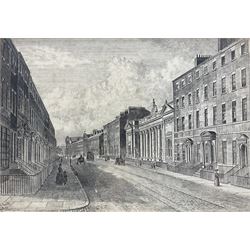 Frederick Schultz Smith (Hull 1860-1925): 'Albion Street' and Market Place - Hull, two pencil drawings signed, the former dated Jan 1891, 22cm x 31cm and 8.5cm x 12cm (2) 
Notes: Born in Worthing, Sussex in 1860, F S Smith came to Hull as a small child and lived most of his life in the old St. John's Wood area in west Hull; he was still drawing in his sixties shortly before his death in 1925. Much like his near contemporary and fellow Yorkshire artist Albert Thomas Pile (1882-1981), his drawings are visual 'snapshots' in time, often produced to record buildings that were due to be demolished. Smith was commissioned to produce around three hundred drawings for C E Fewster, a paint maker in Hull who collected historical records. Some were also used as illustrations in books and newspapers, such as the Eastern Morning News, whilst others were sold to the owners of premises which he had drawn.