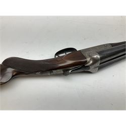 Fred Williams London & Birmingham 12-bore side-by-side double barrel box-lock non-ejector sporting gun with 2 1/2