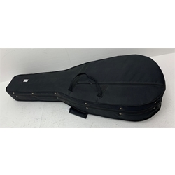 Ayres MCSM acoustic guitar designed by Gerard Gilet, Sitka Spruce, mahogany back and sides, in carrying case