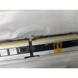 Bachmann Liliput 'N' gauge - two Regionaltriebwagen FLIRT four-car trains for Eurobahn and Seehas; both boxed (2)