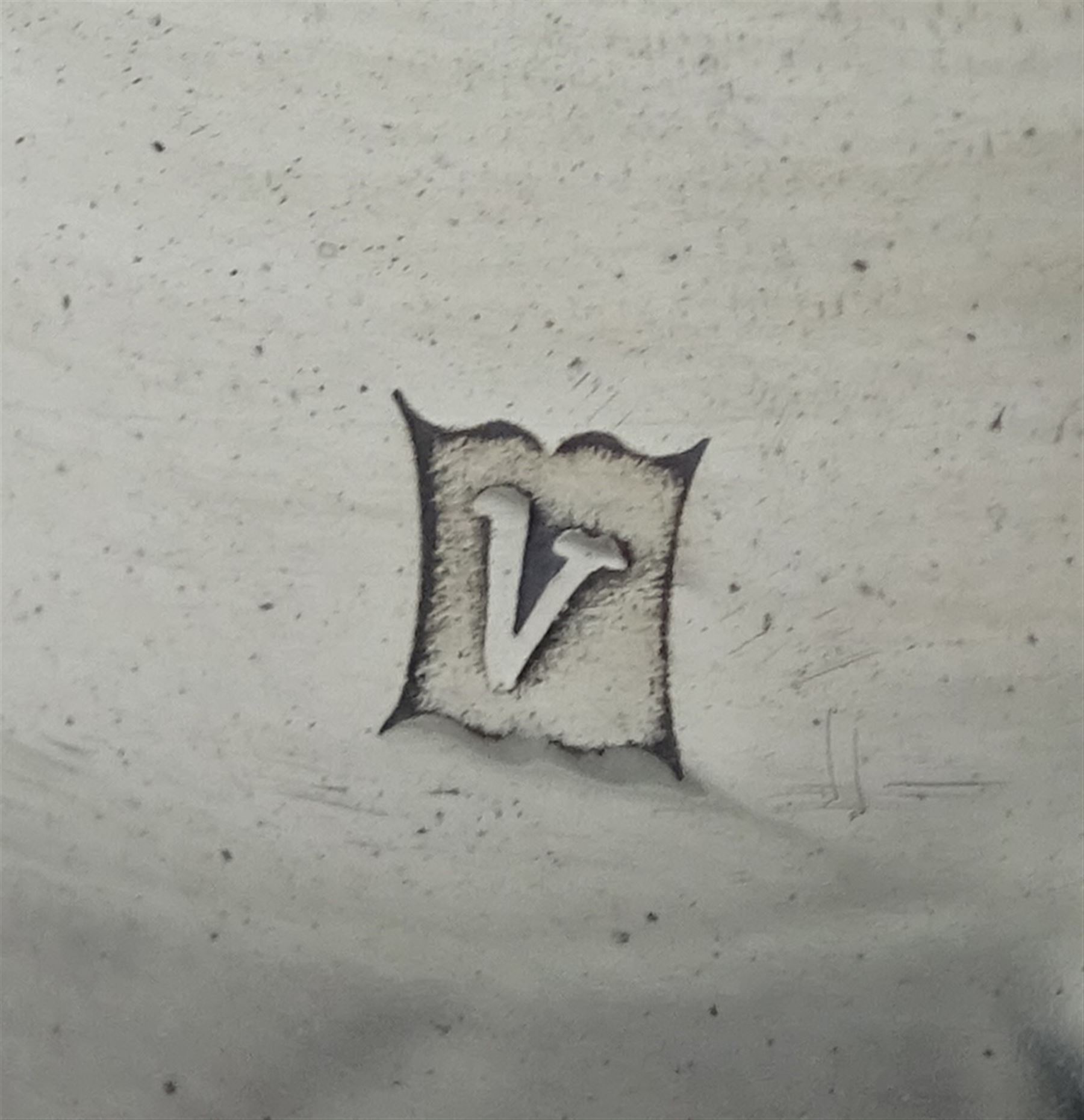 Pair of silver candlesticks by P H Vogel & Co, Birmingham 1970, silver spectacle case by W J Myatt & Co, Birmingham 1920 and five silver butter knives by James Dixon & Sons Ltd, Sheffield 1919