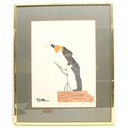 Tommy Steele (British 1936-): 'My Life, My Song', colour print signed in pencil with Fine Art Trade Guild blindstamp 41cm x 30cm