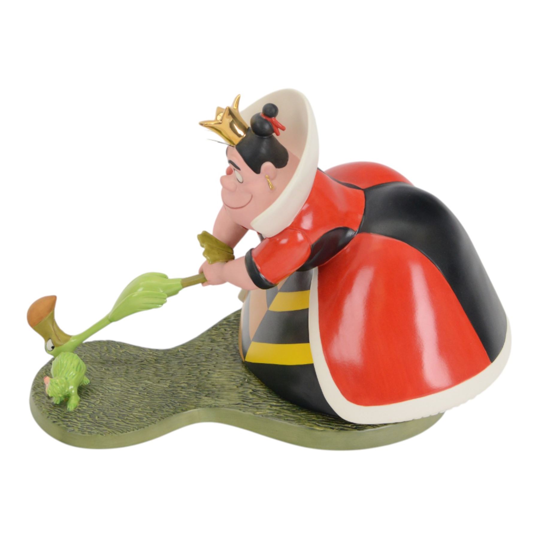 Disney Classics Collection Alice in Wonderland figures, comprising Let the Game Begin and A Very Merry Unbirthday, both boxed with certificates of authenticity