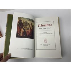 Folio Society - twenty-one volumes including Columbus on Himself, St Joan of Arc, The Devils of Loudun, The Rise and Fall of Athens, etc  