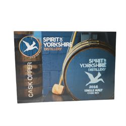 Spirit of Yorkshire Distillery, distillery projects maturing malts, full set of six, projects 001-004 70cl 46% vol and project 005, 006 50cl 46% vol 