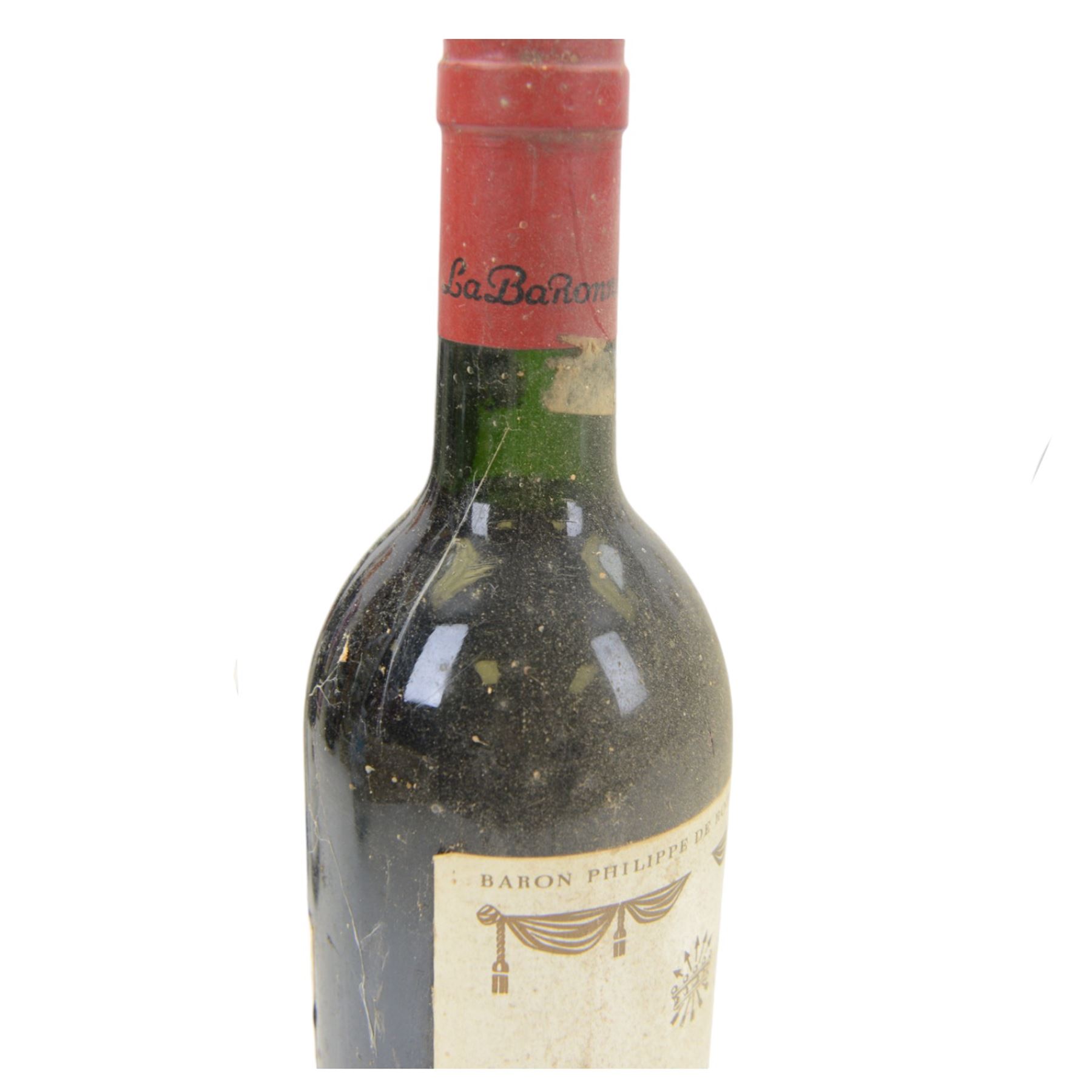 Mixed red wine; including  Baron Philippe de Rothschild 1984 Mouton-cadet, Henry Fessy, 2010 Crus De Beaujolais, Reserve des Tuguets, 2010 Madiran, etc various contents and proof (12)