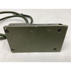 MOD British Army Royal Ordnance Factory R.O.F. Blackburn 93 Morse signals telegraph key with broad arrow