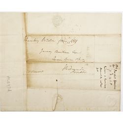 A folder of 19th and 20th century political ephemera including autographed letter by Thomas Cooper 1856, political author and proponent of Chartism for which he was imprisoned, letter from Sir Francis Burdett M.P. proponent of universal male suffrage, letters from the staff of LNWR offering to act as Special Constables in case of riots 1848, 'The Chartist's Riots at Newport 1839' second edition 1889, copy 'The Black Dwarf' 1969 and other items