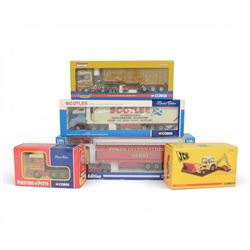 Five 1:50 scale diecast models, comprising Universal Hobbies Collectors Edition Renault Tr...