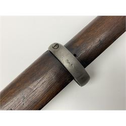 Quantity of spare parts for .577/450 Martini Henry rifle including two stocks, fore-end etc