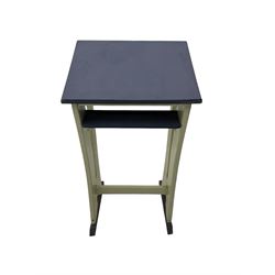 Mid-20th century painted pine ecclesiastical lectern 