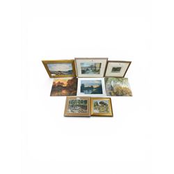 Collection of 20th and 21st Century landscapes, to include Stephen Bewsher (British 1964-)...
