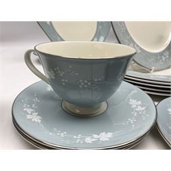 Royal Doulton Reflection pattern tea and dinner wares