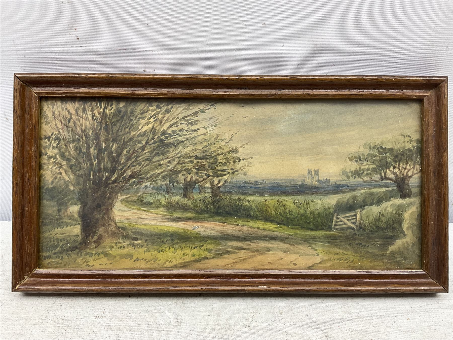 Attrib. Sarah Adelaide Hudson (neé Brereton) (British 19th Century): Scenes from Victorian Yorkshire, collection of watercolours and artists notebooks dating from c1870, including scenes from Longcroft Hall near Beverley - The Family Home (boxed) (approx. 24) 
Notes: Sarah was the sister of artist Caroline Brereton (British 1827-1882).