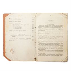 WWII photo album of Malta containing original photographs with annotations, including Battle ships, harbours, soldiers and buildings, together with Manual of Naval Cookery 1945 Naval book
