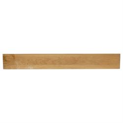 Neptune - limed coat rack and shelf, with sage green painted supports and seven hooks 